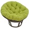 44-inch Solid Twill Papasan Cushion (Fits 42-inch Papasan Frame) - Mojito Lime